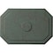 Ekena Millwork Felix Ceiling Medallion, Hand-Painted Cloud Burst Crackle, 25 1/4"W x 17 1/4"H x 1 3/4"P CM25FECBC - alternate 1